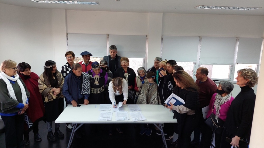Reconocimiento a comunidades indígenas de La Pampa