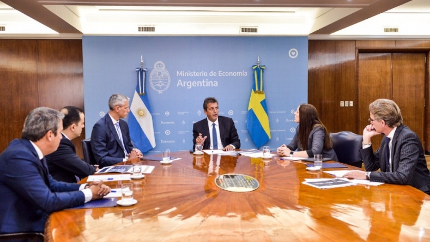 El Ministro Massa se reunió con el nuevo gerente general de Electrolux Latinoamérica