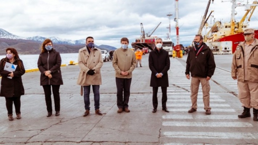 Gobernador Melella: “La ampliación del puerto es una obra icónica para la provincia”