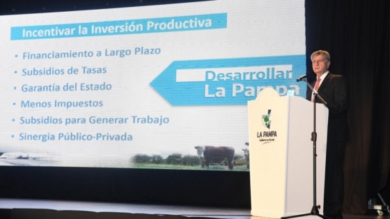 La Pampa ya tiene un sistema de promoción de inversiones desde 2020