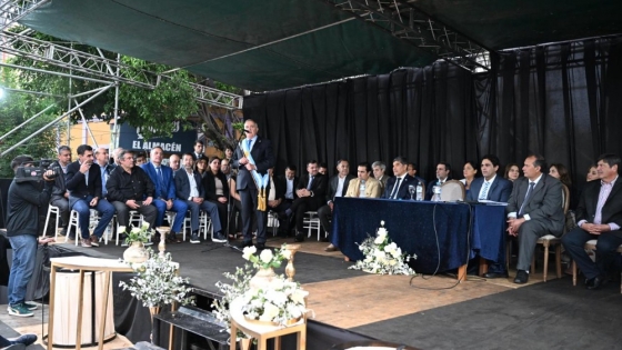 Bruno Romano asumió como intendente de Alberdi con el respaldo político de Osvaldo Jaldo