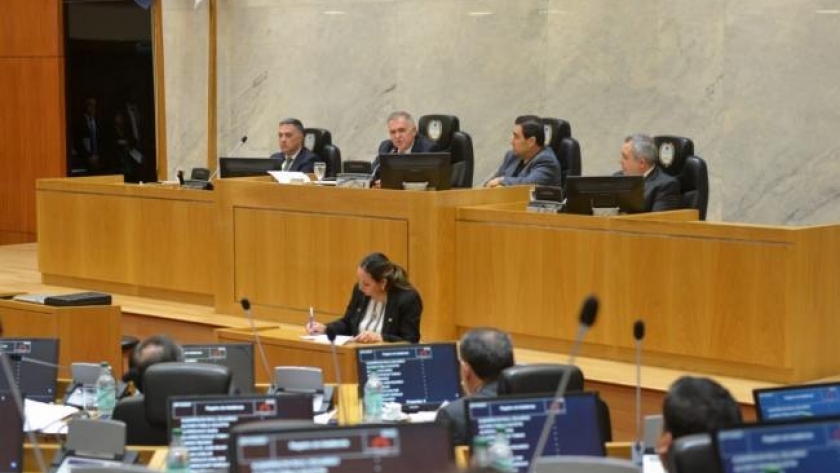 Jaldo participó de la última sesión legislativa