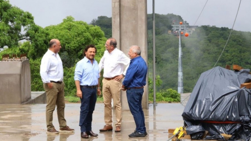 Próximamente se inaugurará el nuevo teleférico AlaDelta: ”Es una obra histórica para Salta”, dijo Sáenz