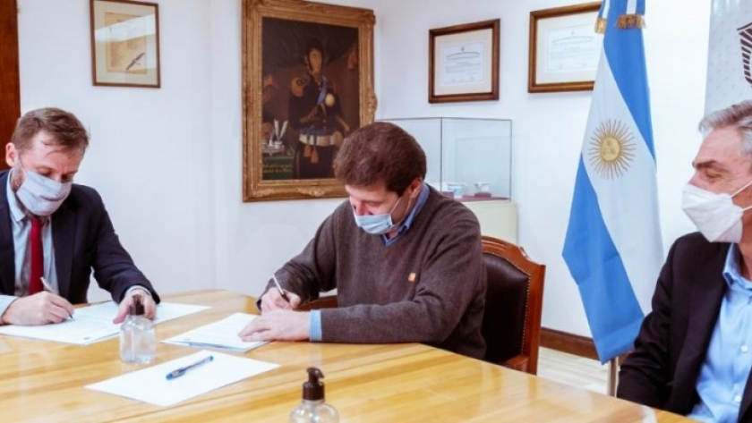 El Gobernador Melella rubricó un convenio con Nación para promover en Tierra del Fuego la seguridad en el transporte