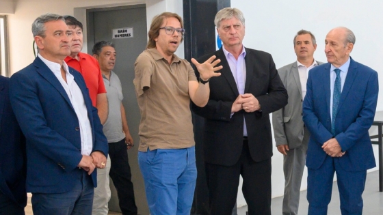 Ziliotto recorrió la Planta de Tratamiento de Residuos Biopatogénicos