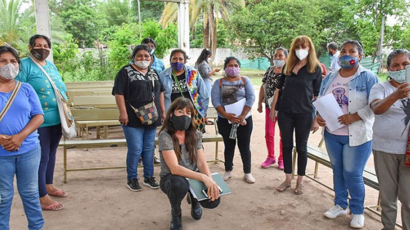 El Gobierno trabaja con comunidades aborígenes en Embarcación
