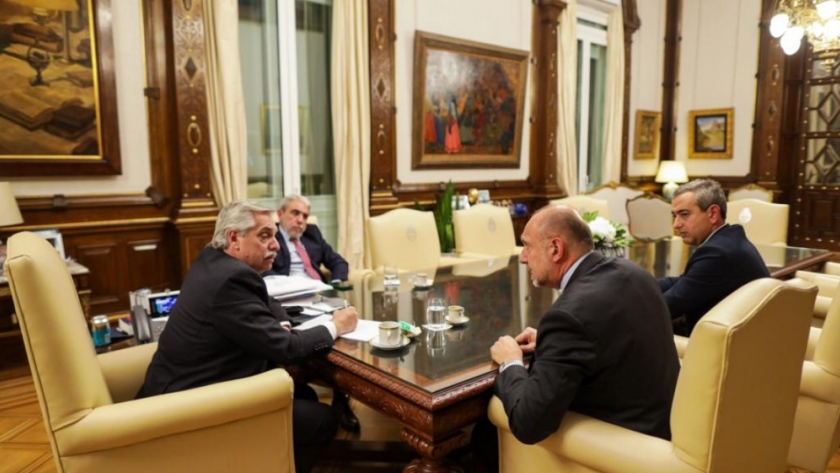 El gobernador Omar Perotti se reunió con el presidente Alberto Fernández para abordar la seguridad en la provincia