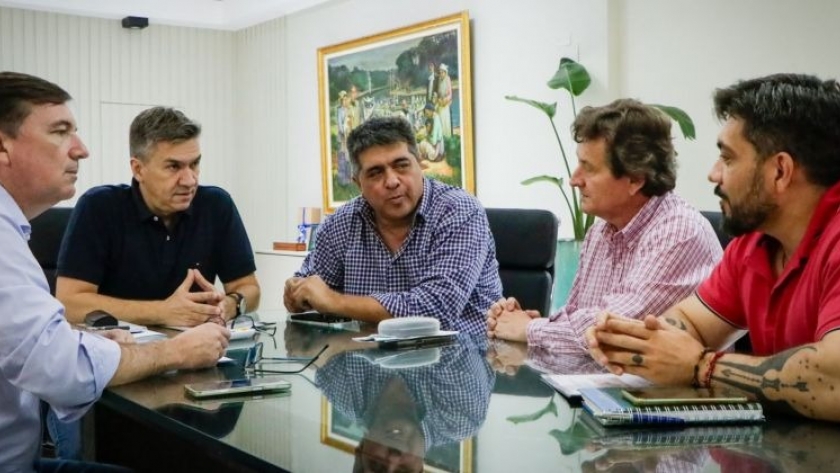 El gobernador Zdero recibió al consejo profesional de ciencias forestales del Chaco