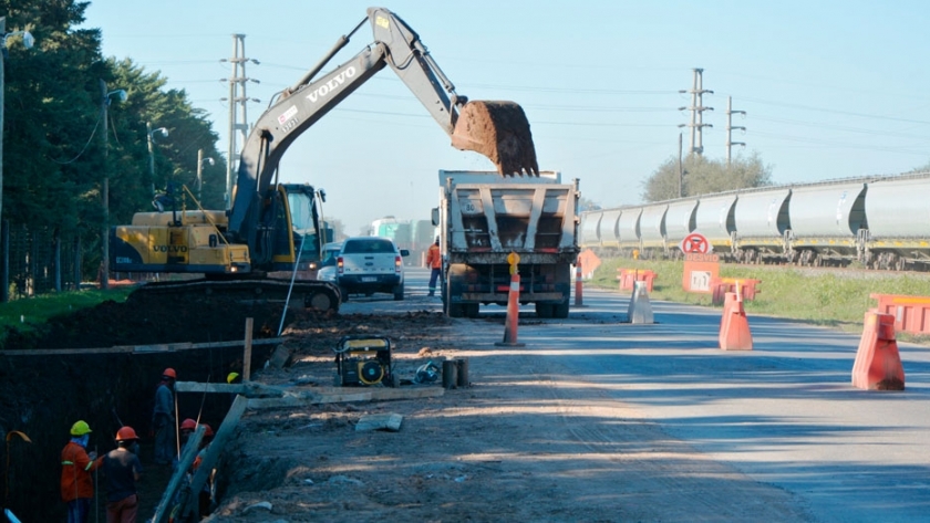 Nuevas obras para mejorar la circulación en la Ruta Nacional 11