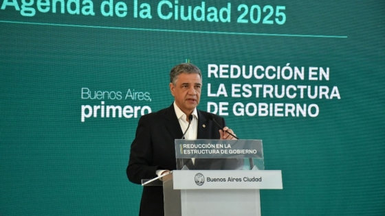 Jorge Macri reduce la estructura del Gobierno porteño y ahorra más de 13 mil millones de pesos