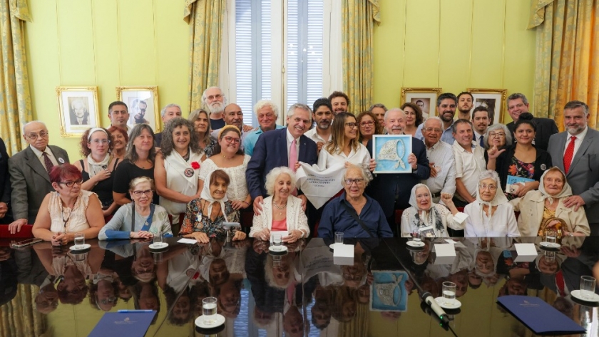 Alberto Fernández y Lula da Silva se reunieron con representantes de organismos de derechos humanos