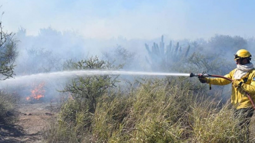 Sofocan incendio cerca de Ojo de Agua