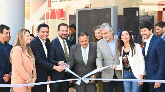 Filmus y Quintela inauguraron el “Polo Tecnológico La Rioja”