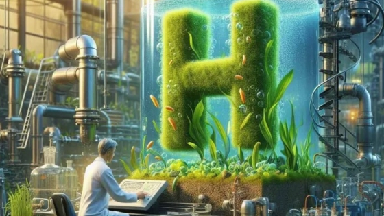 Revolucionando la producción de hidrógeno verde con algas y bacterias