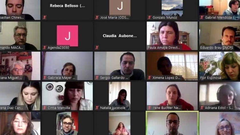 Río Negro participó de un nuevo encuentro de la Red Federal de Objetivos de Desarrollo Sostenible