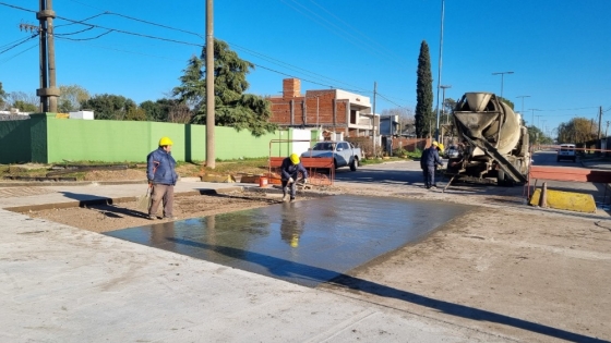 Avanza la segunda etapa de pavimentación de la Av. Diego Trillo