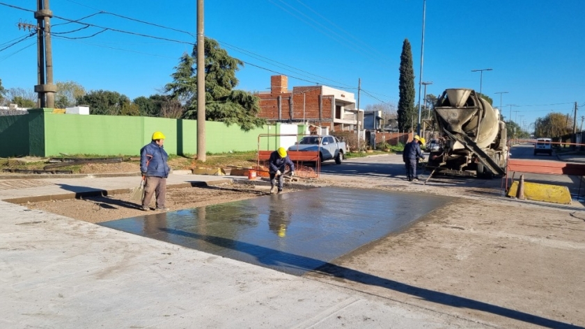 Avanza la segunda etapa de pavimentación de la Av. Diego Trillo