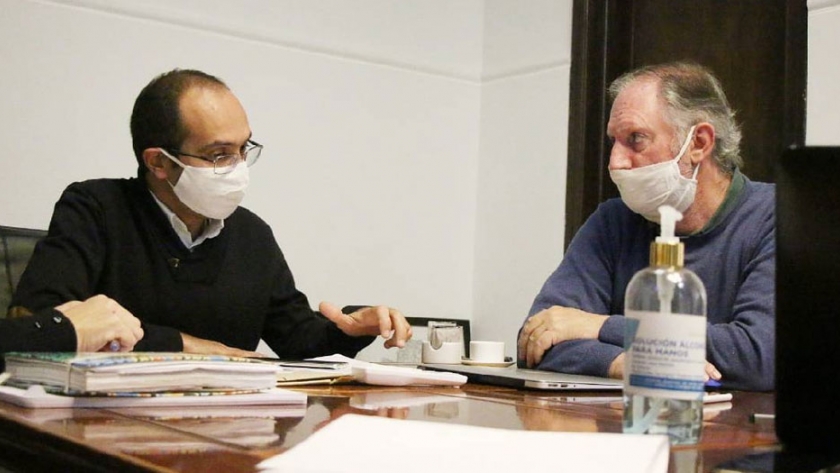 Pisano recibió al director de Programas y Proyectos de Agricultura Familiar 