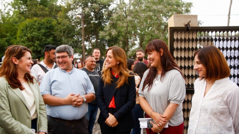 Toloza Paz inauguró un dispositivo para personas en situación de calle