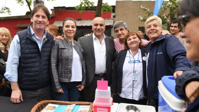 Anses y Salud acercan sus servicios al barrio Ampliación Villa Angelina