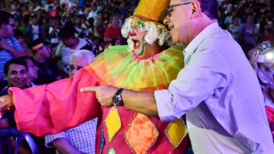 El intendente acompañó el lanzamiento de los carnavales barriales en el parque Cambá Cuá