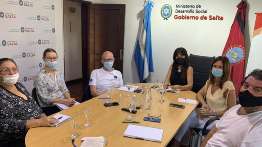 El Gobierno de Salta y la Unión Europea afianzan proyectos de respuesta rápida ante emergencias