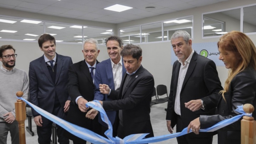 Axel Kicillof, Katopodis y Alak inauguraron las obras en el Anexo Dorrego del Departamento Judicial Avellaneda-Lanús