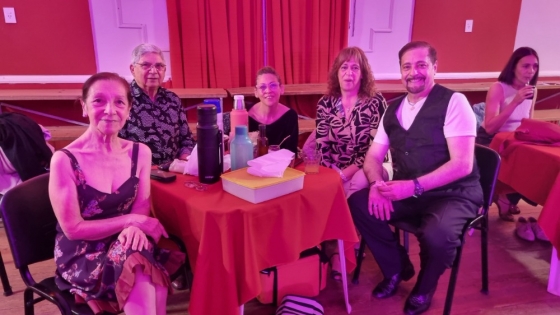 Una nueva noche de práctica milonguera en el Centro Cultural Ernesto Sábato