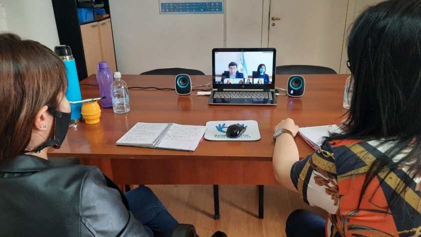 Santa Cruz participó de la presentación del programa Alimentar Saberes