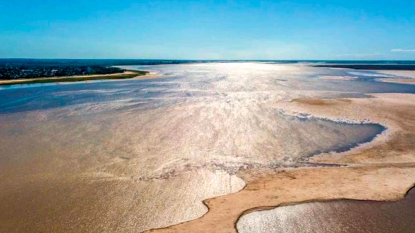 Alertan que la bajante del río Paraná seguirá hasta enero
