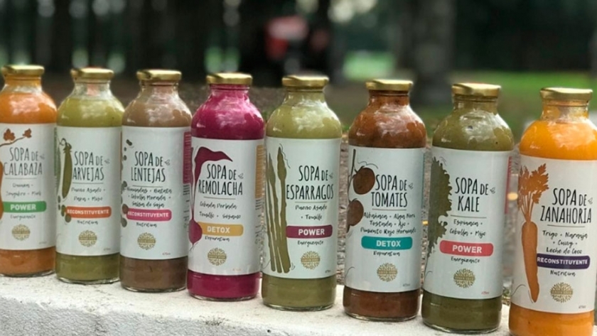 Una firma nacional comercializa sopas líquidas en botellas