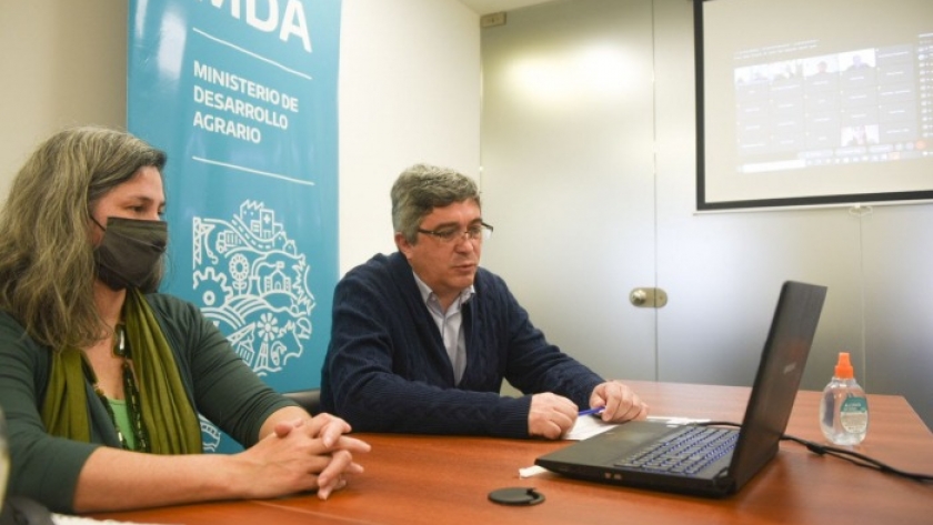 El ministro Rodríguez se reunió con la cadena bonaerense de legumbres