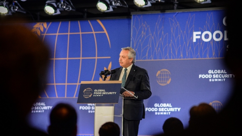 El Presidente expuso en la Cumbre Mundial de Seguridad Alimentaria