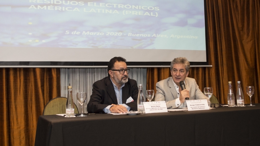 Ambiente presentó un proyecto regional sobre residuos eléctricos y electrónicos