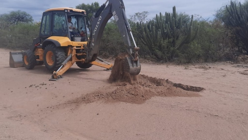 El gobierno de La Rioja desarrolla trabajos para llevar el agua al Distrito Los Aguirres