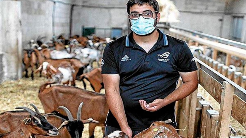 Otxokain, el sello de un joven cabrero