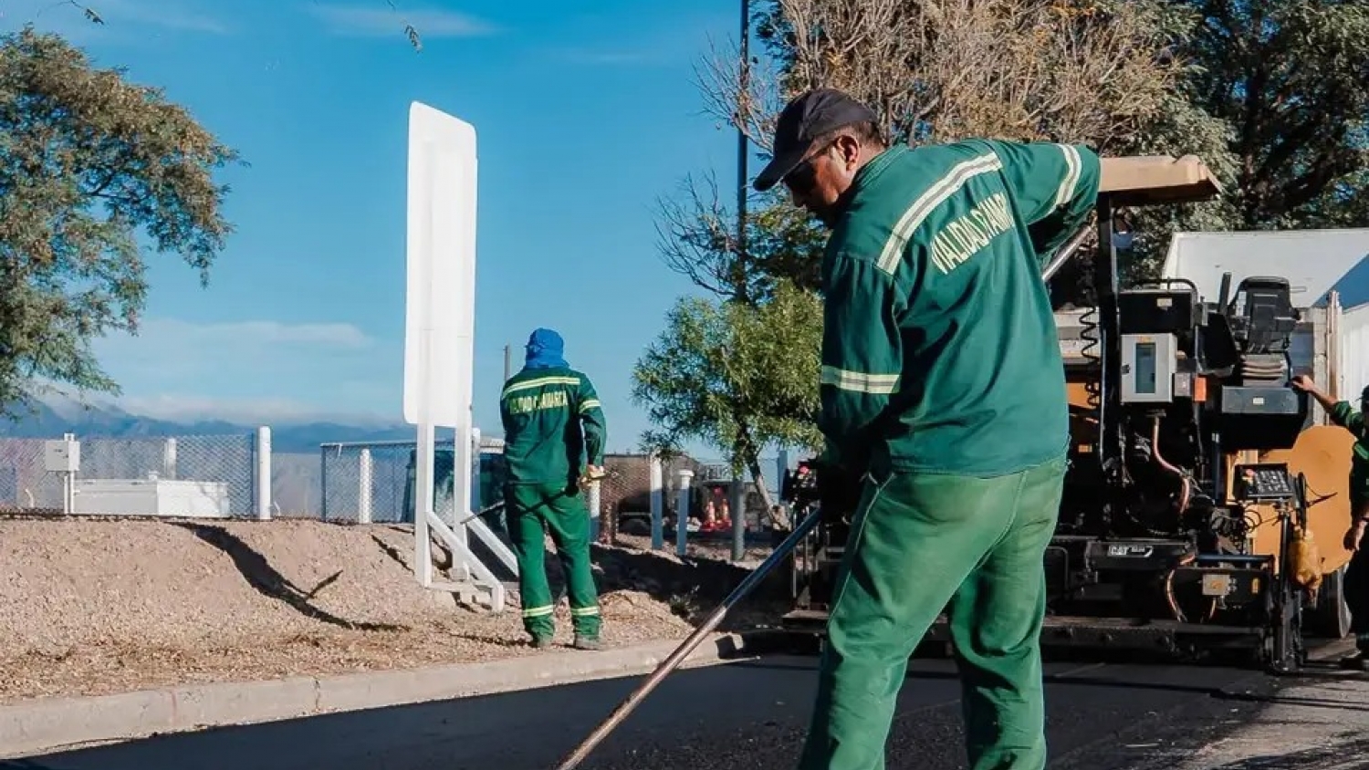 Los accesos en Felipe Varela suman obras de mantenimiento clave