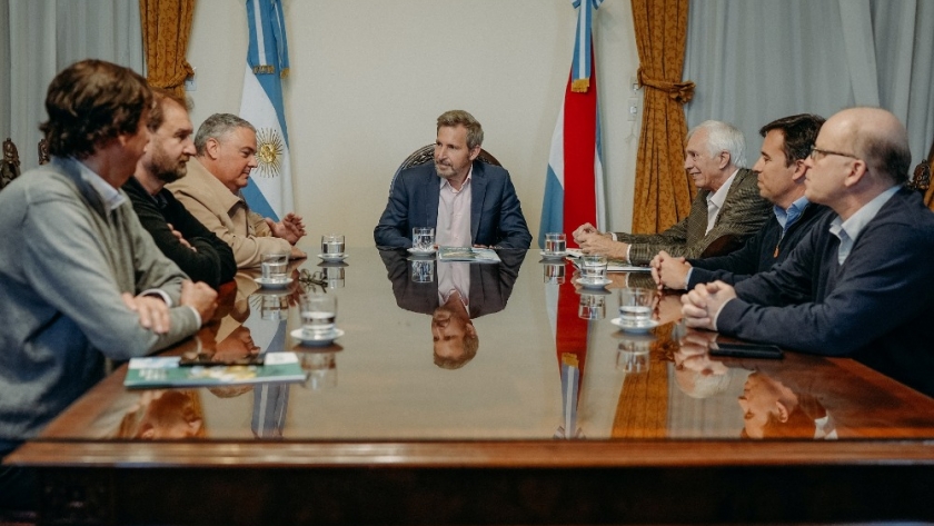 Agricultores Federados Argentinos manifestaron a Frigerio su interés por invertir en la provincia