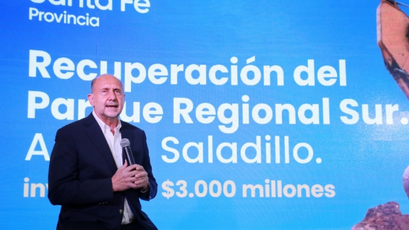 La Provincia invertirá más de 3.000 millones de pesos en la recuperación del parque regional Sur, en Rosario