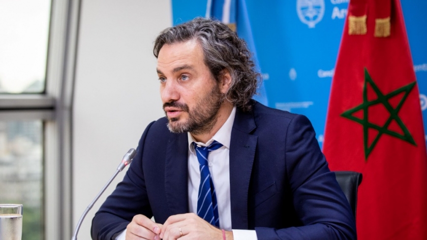 Cafiero mantuvo una videoconferencia con su par de Marruecos para ampliar el valor agregado del intercambio comercial