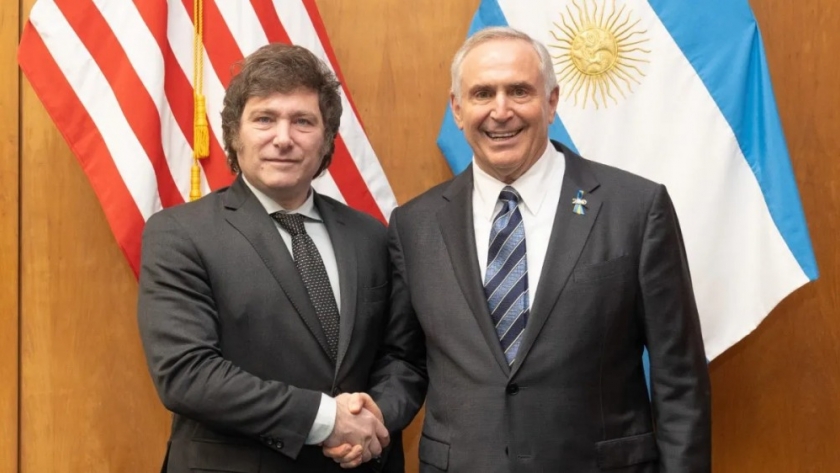 Según embajador estadounidense, a Milei 