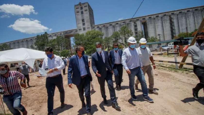Katopodis visitó obras en marcha con inversión nacional en Chaco