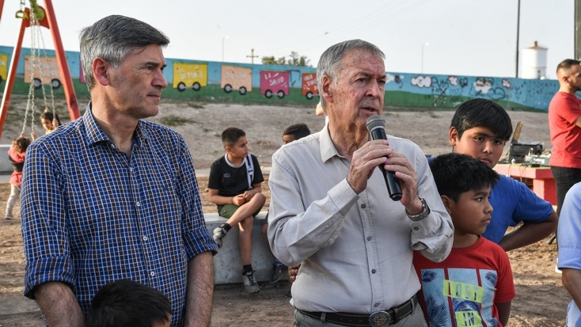 Schiaretti inauguró la urbanización de barrio La Maternidad