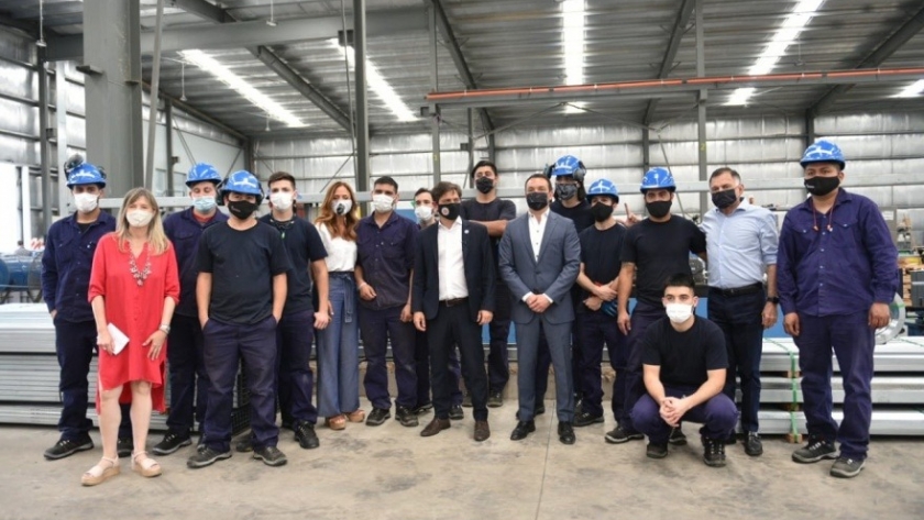 Intendentes destacaron el proyecto de la planta industrial de biosiderúrgia