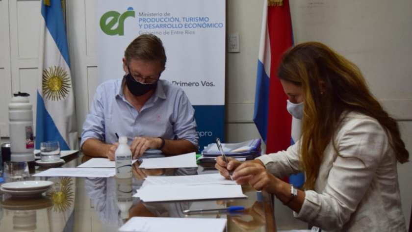 Entre Ríos firmó un convenio con Nación para promover la Economía del Conocimiento