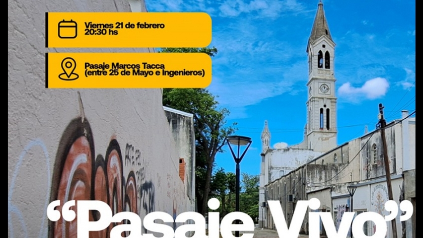 Pasaje Vivo: un nuevo espacio para el encuentro