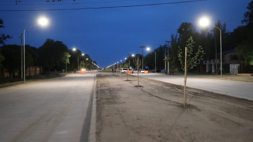 Río Cuarto: habilitaron el primer tramo de la pavimentación del Bulevar Buteler