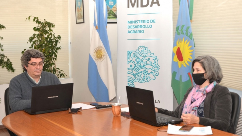 El MDA destacó la entrega de más de 43.000 plantas y material de propagación durante la pandemia