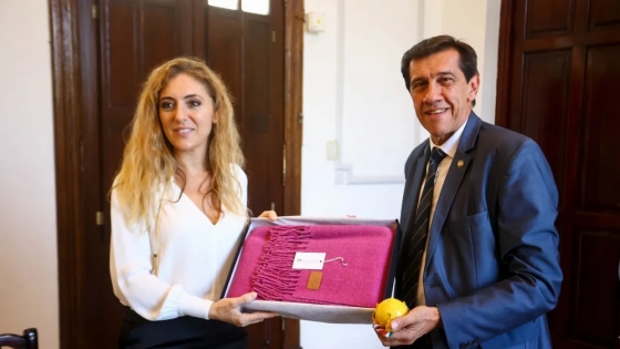 Sadir recibió a la Cónsul General de Italia en Córdoba