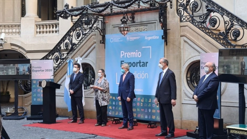Una empresa sanjuanina fue distinguida por su desempeño exportador